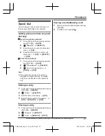 Предварительный просмотр 27 страницы Panasonic KX-TGE432 Operating Instructions Manual