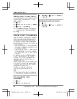 Предварительный просмотр 40 страницы Panasonic KX-TGE432 Operating Instructions Manual