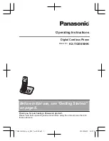 Panasonic KX-TGE610HK Operating Instructions Manual preview