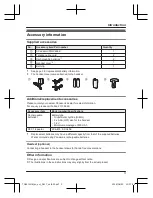 Предварительный просмотр 3 страницы Panasonic KX-TGE610HK Operating Instructions Manual