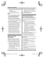 Предварительный просмотр 6 страницы Panasonic KX-TGE610HK Operating Instructions Manual