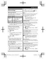 Предварительный просмотр 13 страницы Panasonic KX-TGE610HK Operating Instructions Manual