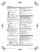 Preview for 40 page of Panasonic KX-TGE633 Operating Instructions Manual