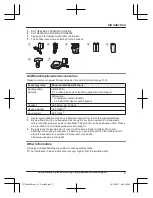 Предварительный просмотр 5 страницы Panasonic KX-TGE662 Operating Instructions Manual