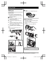 Предварительный просмотр 12 страницы Panasonic KX-TGE662 Operating Instructions Manual