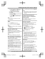 Предварительный просмотр 25 страницы Panasonic KX-TGE662 Operating Instructions Manual