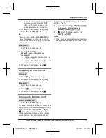 Предварительный просмотр 33 страницы Panasonic KX-TGE662 Operating Instructions Manual