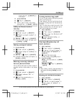 Предварительный просмотр 35 страницы Panasonic KX-TGE662 Operating Instructions Manual