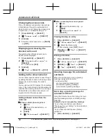 Предварительный просмотр 38 страницы Panasonic KX-TGE662 Operating Instructions Manual