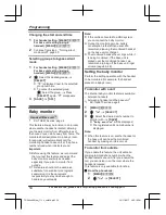 Предварительный просмотр 54 страницы Panasonic KX-TGE662 Operating Instructions Manual