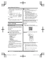 Предварительный просмотр 60 страницы Panasonic KX-TGE662 Operating Instructions Manual