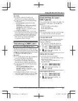 Предварительный просмотр 61 страницы Panasonic KX-TGE662 Operating Instructions Manual