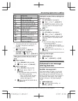 Предварительный просмотр 67 страницы Panasonic KX-TGE662 Operating Instructions Manual