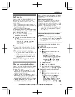 Preview for 35 page of Panasonic KX-TGE663 Operating Instructions Manual