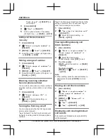 Preview for 36 page of Panasonic KX-TGE663 Operating Instructions Manual