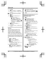 Preview for 42 page of Panasonic KX-TGE663 Operating Instructions Manual