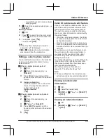 Preview for 59 page of Panasonic KX-TGE663 Operating Instructions Manual