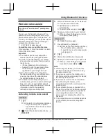 Preview for 63 page of Panasonic KX-TGE663 Operating Instructions Manual