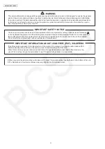 Предварительный просмотр 2 страницы Panasonic KX-TGE674 Service Manual