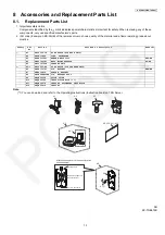 Предварительный просмотр 13 страницы Panasonic KX-TGE674 Service Manual