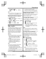 Предварительный просмотр 31 страницы Panasonic KX-TGE720E Operating Instructions Manual