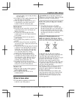 Предварительный просмотр 9 страницы Panasonic KX-TGE820E Operating Instructions Manual