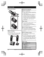 Предварительный просмотр 12 страницы Panasonic KX-TGE820E Operating Instructions Manual