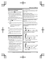 Предварительный просмотр 23 страницы Panasonic KX-TGE820E Operating Instructions Manual