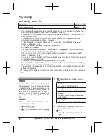 Предварительный просмотр 36 страницы Panasonic KX-TGE820E Operating Instructions Manual