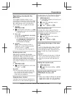 Предварительный просмотр 41 страницы Panasonic KX-TGE820E Operating Instructions Manual