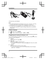 Preview for 4 page of Panasonic KX-TGEA20 Installation Manual