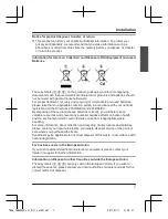 Preview for 7 page of Panasonic KX-TGEA20 Installation Manual