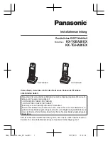 Preview for 9 page of Panasonic KX-TGEA20 Installation Manual