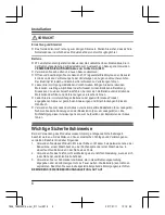 Preview for 14 page of Panasonic KX-TGEA20 Installation Manual