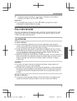 Preview for 21 page of Panasonic KX-TGEA20 Installation Manual