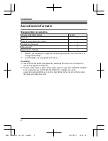 Preview for 26 page of Panasonic KX-TGEA20 Installation Manual