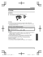 Preview for 27 page of Panasonic KX-TGEA20 Installation Manual