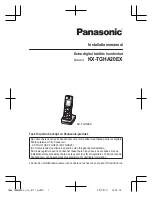 Preview for 33 page of Panasonic KX-TGEA20 Installation Manual