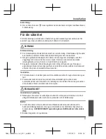 Preview for 37 page of Panasonic KX-TGEA20 Installation Manual