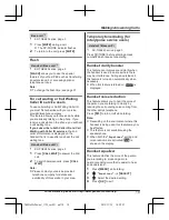 Предварительный просмотр 19 страницы Panasonic KX-TGEA20 Operating Instructions Manual