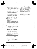 Предварительный просмотр 23 страницы Panasonic KX-TGEA20 Operating Instructions Manual