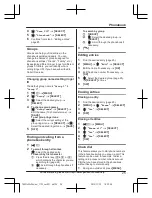 Предварительный просмотр 25 страницы Panasonic KX-TGEA20 Operating Instructions Manual