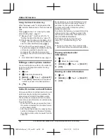 Предварительный просмотр 38 страницы Panasonic KX-TGEA20 Operating Instructions Manual