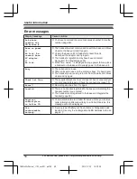 Предварительный просмотр 50 страницы Panasonic KX-TGEA20 Operating Instructions Manual