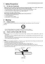 Предварительный просмотр 5 страницы Panasonic KX-TGEA20B Service Manual