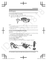 Preview for 5 page of Panasonic KX-TGEA40S Installation Manual