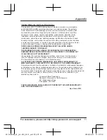 Preview for 11 page of Panasonic KX-TGEA60 Installation Manual