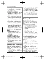 Предварительный просмотр 6 страницы Panasonic KX-TGF310BX Operating Instructions Manual