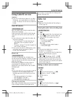 Preview for 39 page of Panasonic KX-TGF310BX Operating Instructions Manual