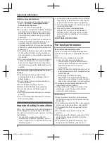 Предварительный просмотр 6 страницы Panasonic KX-TGF310CX Operating Instructions Manual